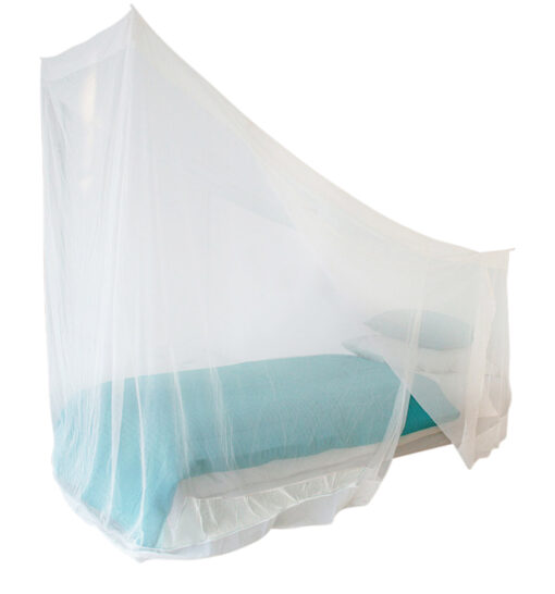 Deconet mosquito net OBLIQUE - WHITE- L200cm x H120cm and H200cm x W100cm 1 pers