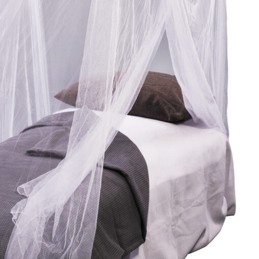 Deconet klamboe OBLIQUE - WIT- L200cm x H120cm én H200cm x B100cm 1 pers - Image 4