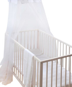Deconet klamboe Baby Castle - Topframe 40x40cm/ 800cm Omtrek WIT - Baby