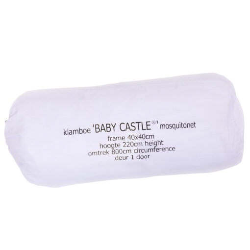 Deconet klamboe Baby Castle - Topframe 40x40cm/ 800cm Omtrek WIT - Baby - Image 4