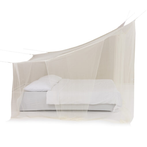 Deconet mosquito net Attick XL- Ecru- L210cmx B240cm x H115cm and H200cm 2 pers.