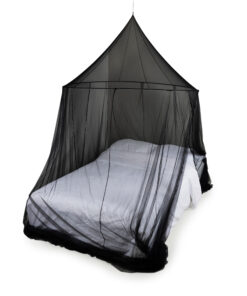 Deconet klamboe - Bangla Max XXL - Topring 150cm, Omtrek 14meter - Zwart - 2pers