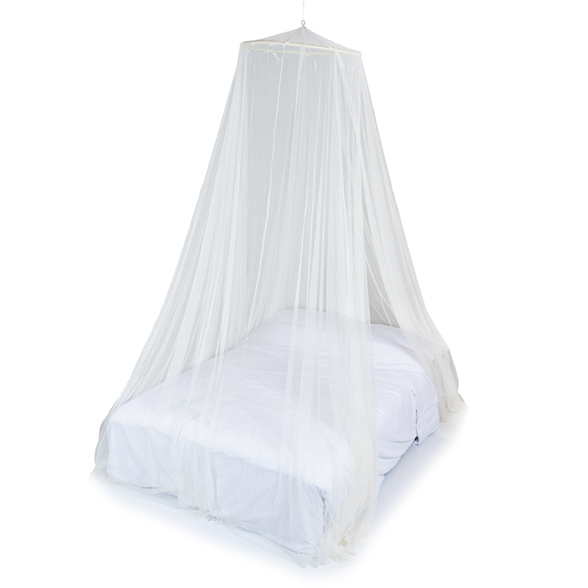 Deconet klamboe - Bangla - Topring 65cm /1250cm omtrek ECRU- 1-2 pers
