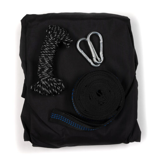 Travelnet Hangmat met Pop-out klamboetent L240 x B140 - zwart- 1 persoons - Image 7