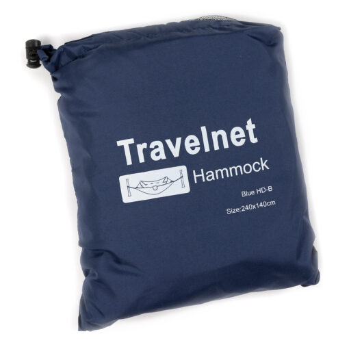 Travelnet Hangmat met Pop-out klamboetent L240 x B140 - Blauw- 1 persoons - Image 2