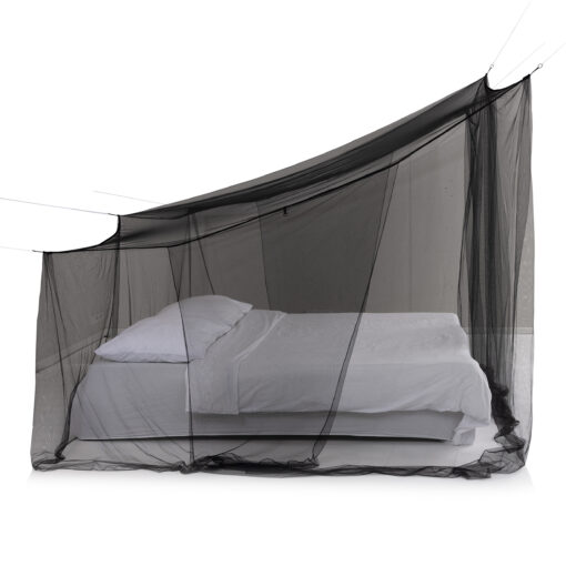 Deconet mosquito net Attick XL - black - L210cmx B240cm x H115cm and H200cm 2 pers.