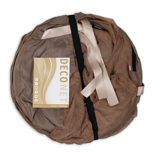 Deconet Pop out klamboetent voor ledikant, 130x70cm, bruin - Image 6