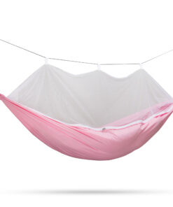 Travelnet Hammock with mosquito net L240 x B140 - Pink - 1 pers