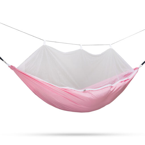 Travelnet Hammock with mosquito net L240 x B140 - Pink - 1 pers