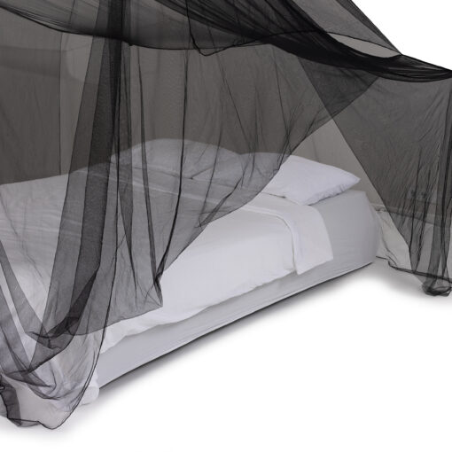 Deconet klamboe Attick- Zwart- L210cmx B200cm x H115cm én H200cm 2 pers - immagine 3