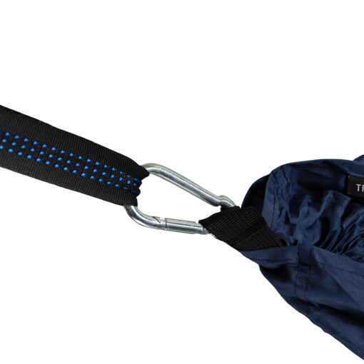 Travelnet Hangmat L240 x B140 - Blauw- 1 persoons - Image 4