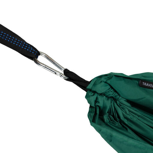 Travelnet Hangmat L240 x B140 - Groen- 1 persoons - Image 4