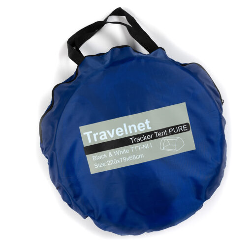 Travelnet Track Comfort PURE, L210x B80x H70cm, zwart, 1 persoon - Image 7