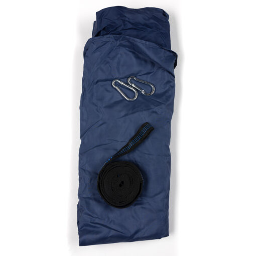 Travelnet Hangmat L240 x B140 - Blauw- 1 persoons - Image 5