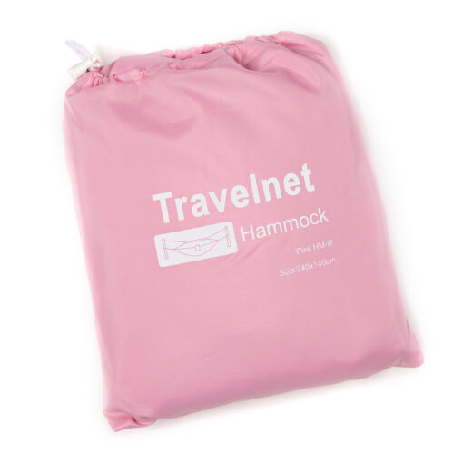 Travelnet Hangmat met klamboe L240 x B140 - Roze - 1 pers - Image 6