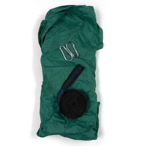 Travelnet Hangmat L240 x B140 - Groen- 1 persoons - Image 5
