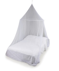 Deconet mosquito net XL Rondo, Top ring 120cm, Circumference 13 metres, H220cm, white, 2 persons