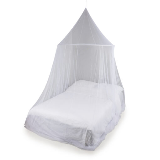 Deconet klamboe XL Rondo, Topring 120cm, Omtrek 13 meter, H220cm, wit, 2 personen - Image 2