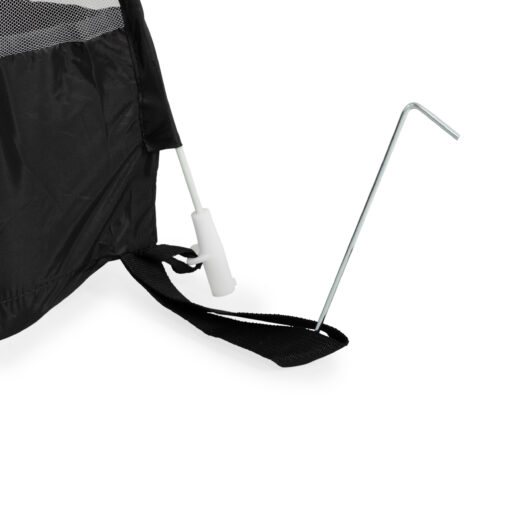 Travelnet Track Comfort PURE, L210x B80x H70cm, zwart, 1 persoon - Image 4