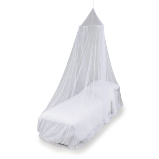 Deconet klamboe MED Rondo, Topring 45cm, Omtrek 9 meter, H220cm, wit, 1-2 personen - Image 2