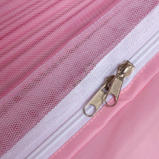 Travelnet Hangmat met klamboe L240 x B140 - Roze - 1 pers - Image 4