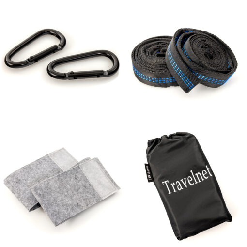 Travelnet ophangset voor hangmat of hangstoel – Image 2