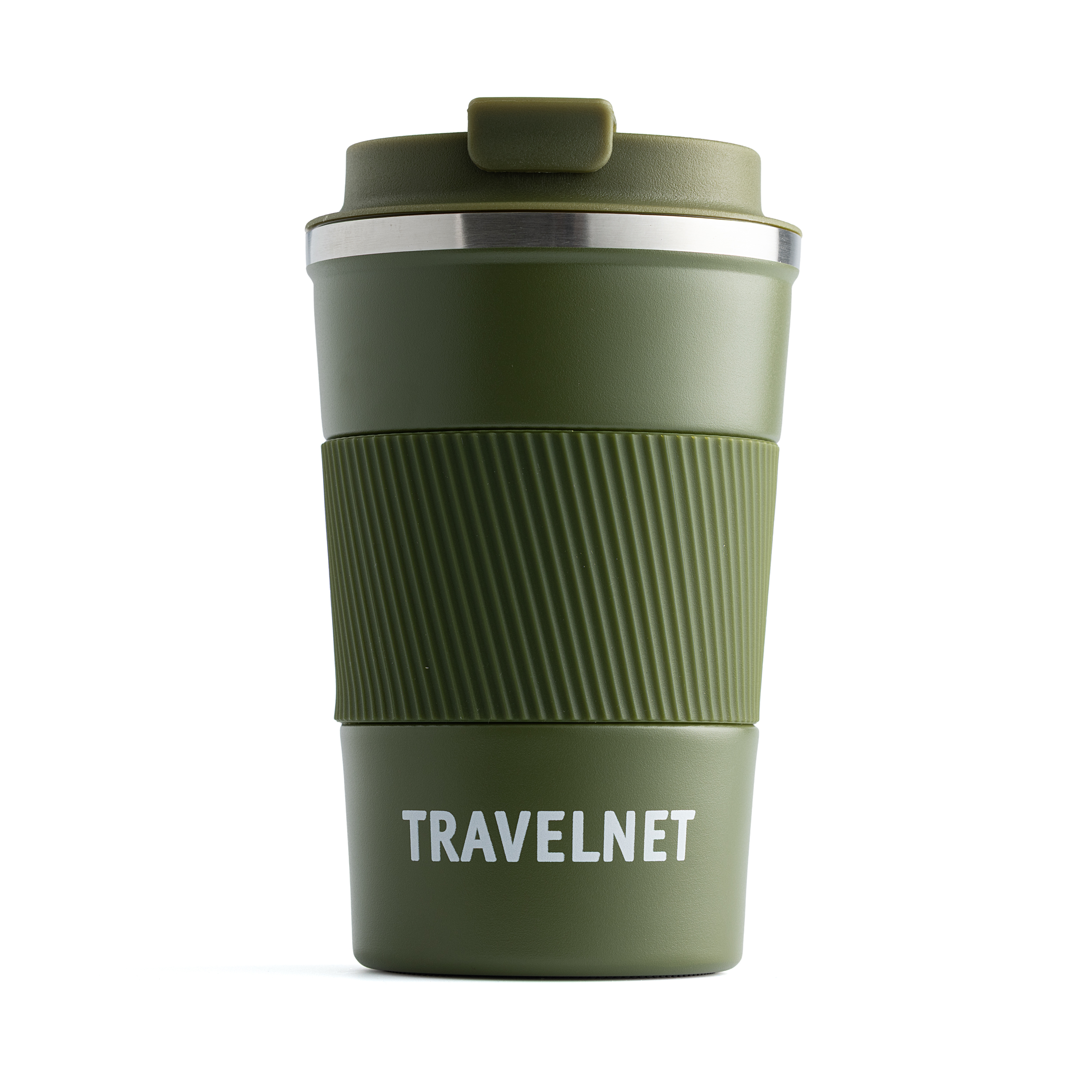 Travelnet thermosbeker – koffiebeker voor onderweg – reisbeker voor koffie en thee – 380 ml – roestvrij staal - Afbeelding 5
