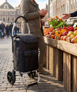 Alternatywny widok Travelnet Boodschappenwagen 40L, inklapbaar,  aluminium Frame, met Wielen