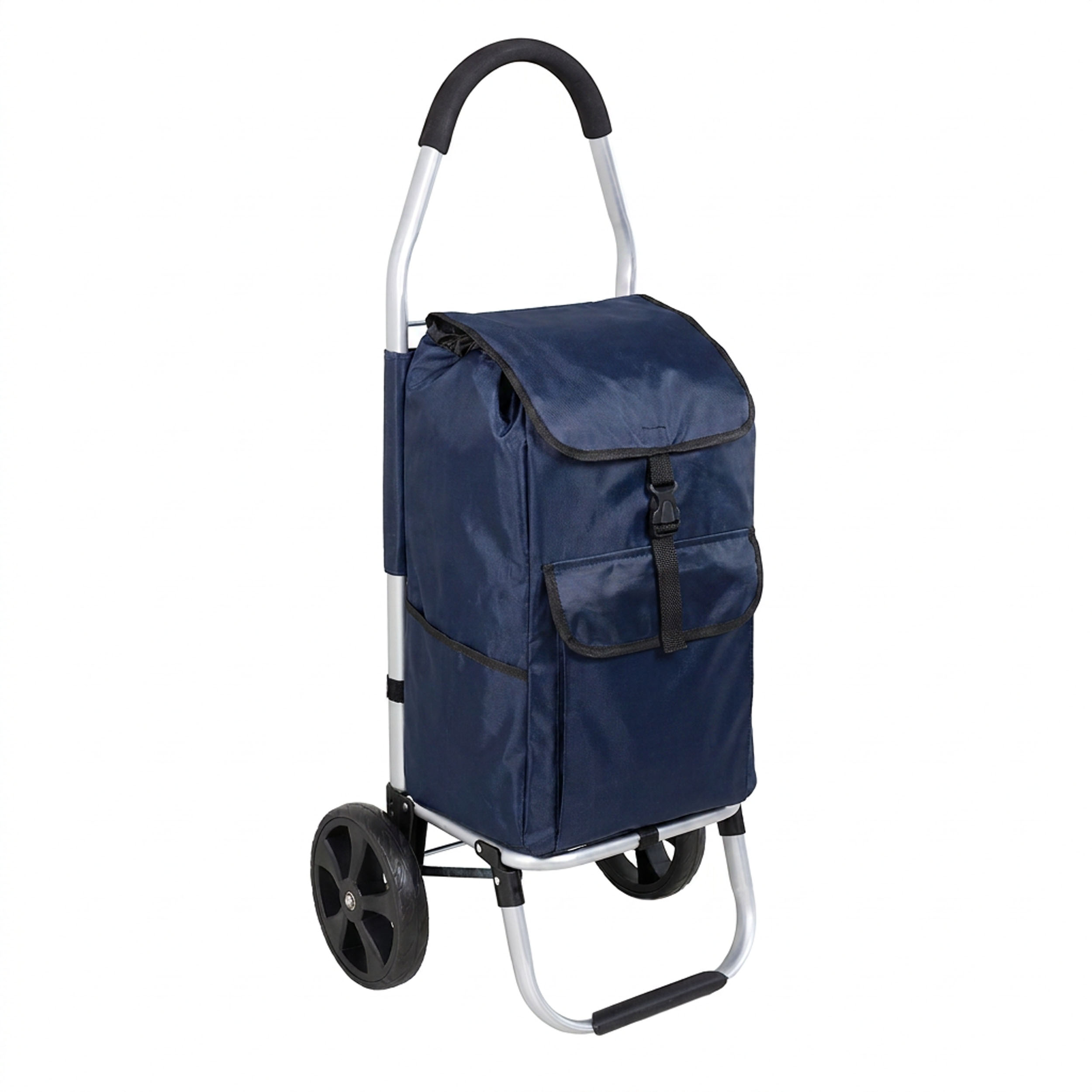 Travelnet Boodschappenwagen 40L, inklapbaar,  aluminium frame, met wielen