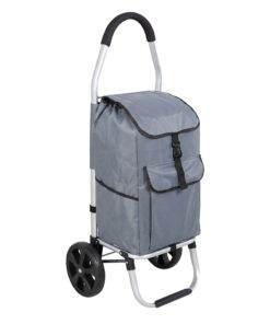 Travelnet Boodschappenwagen 40L, inklapbaar, aluminium frame, met wielen
