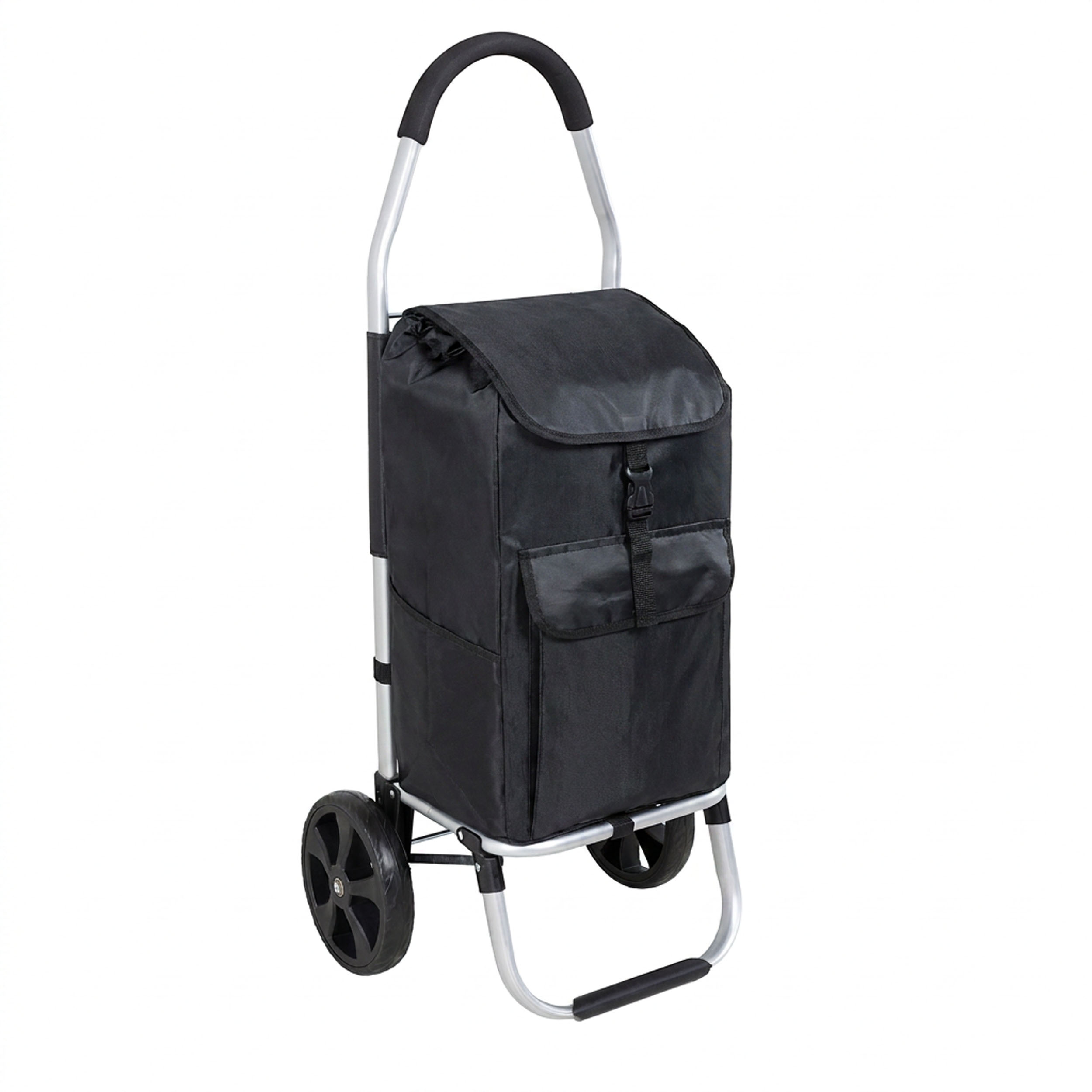 Travelnet Boodschappenwagen 40L, inklapbaar,  aluminium Frame, met Wielen