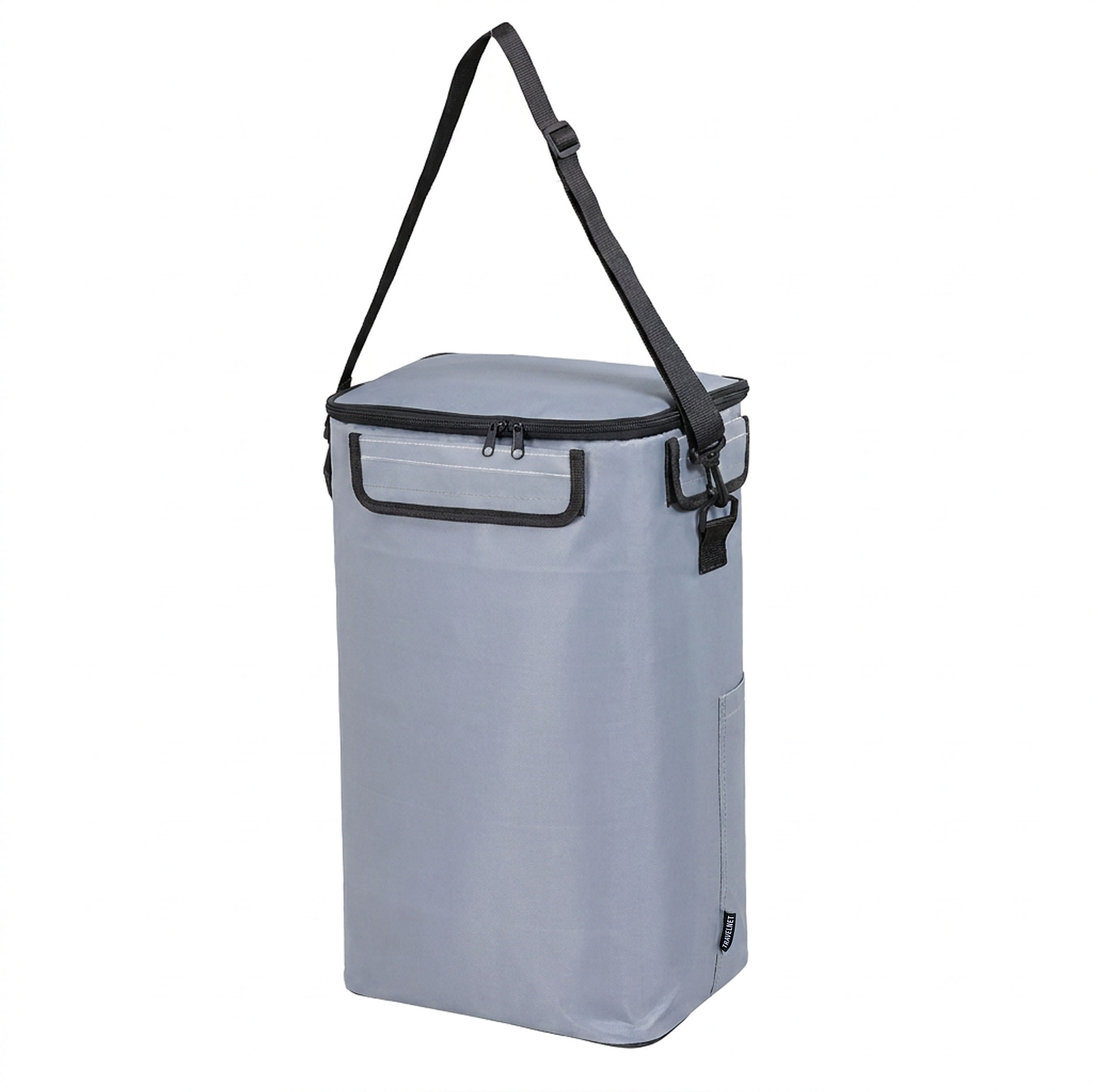 Travelnet Boodschappenwagen 40L, met koelvakje, inklapbaar, aluminium frame - obrazek 8